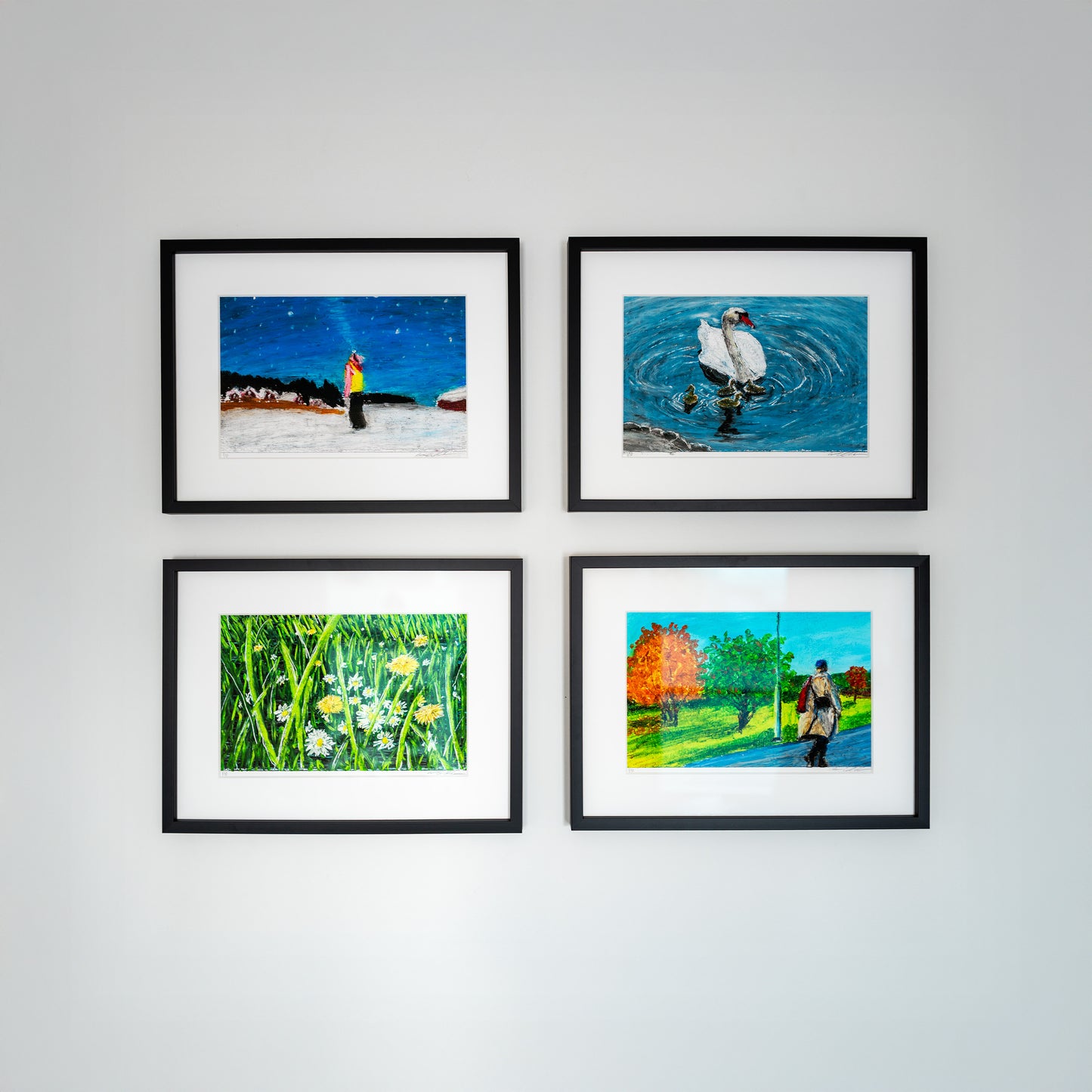 Seasons: 1. Winter | Giclée / Fine Art Print | Oskar Gyllenhammar (oghart)