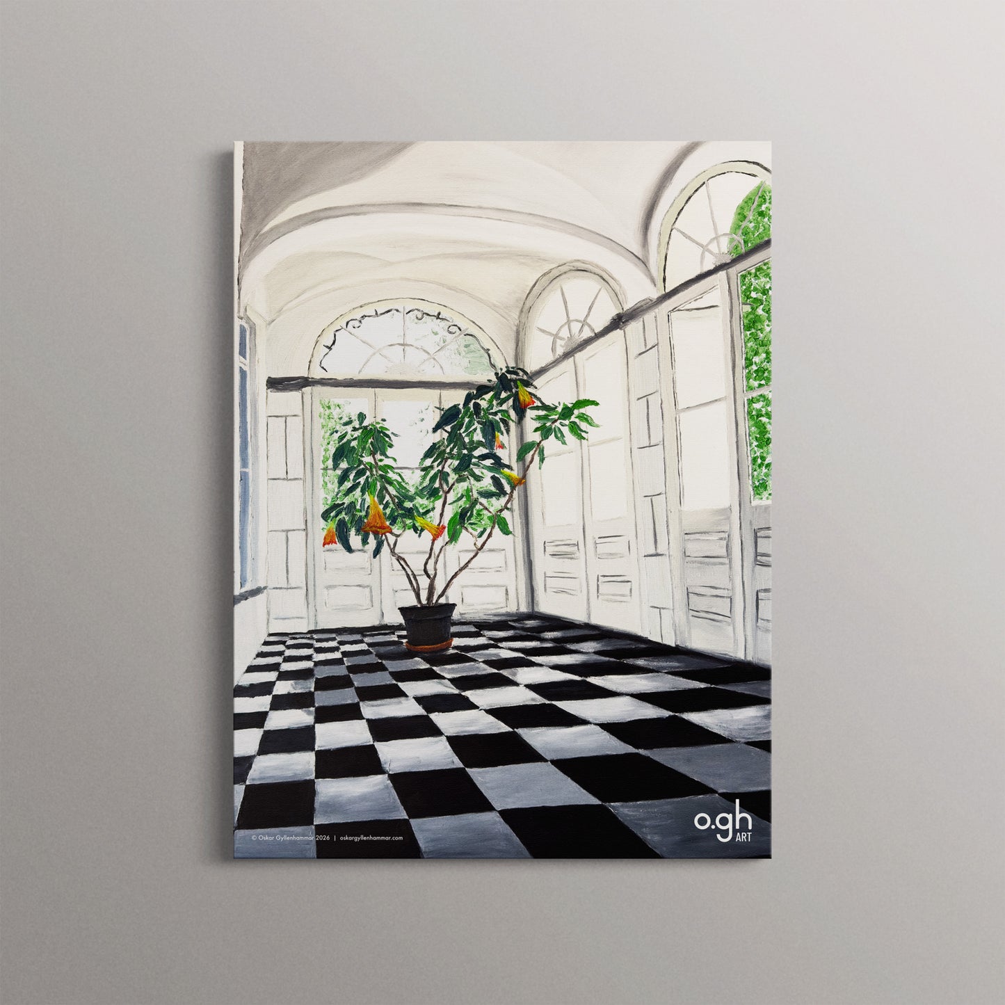 Poster "Baron von Wulffs tambur" oghart (30x40)