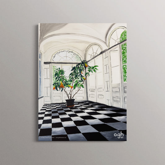 Poster "Baron von Wulffs tambur" oghart (30x40)