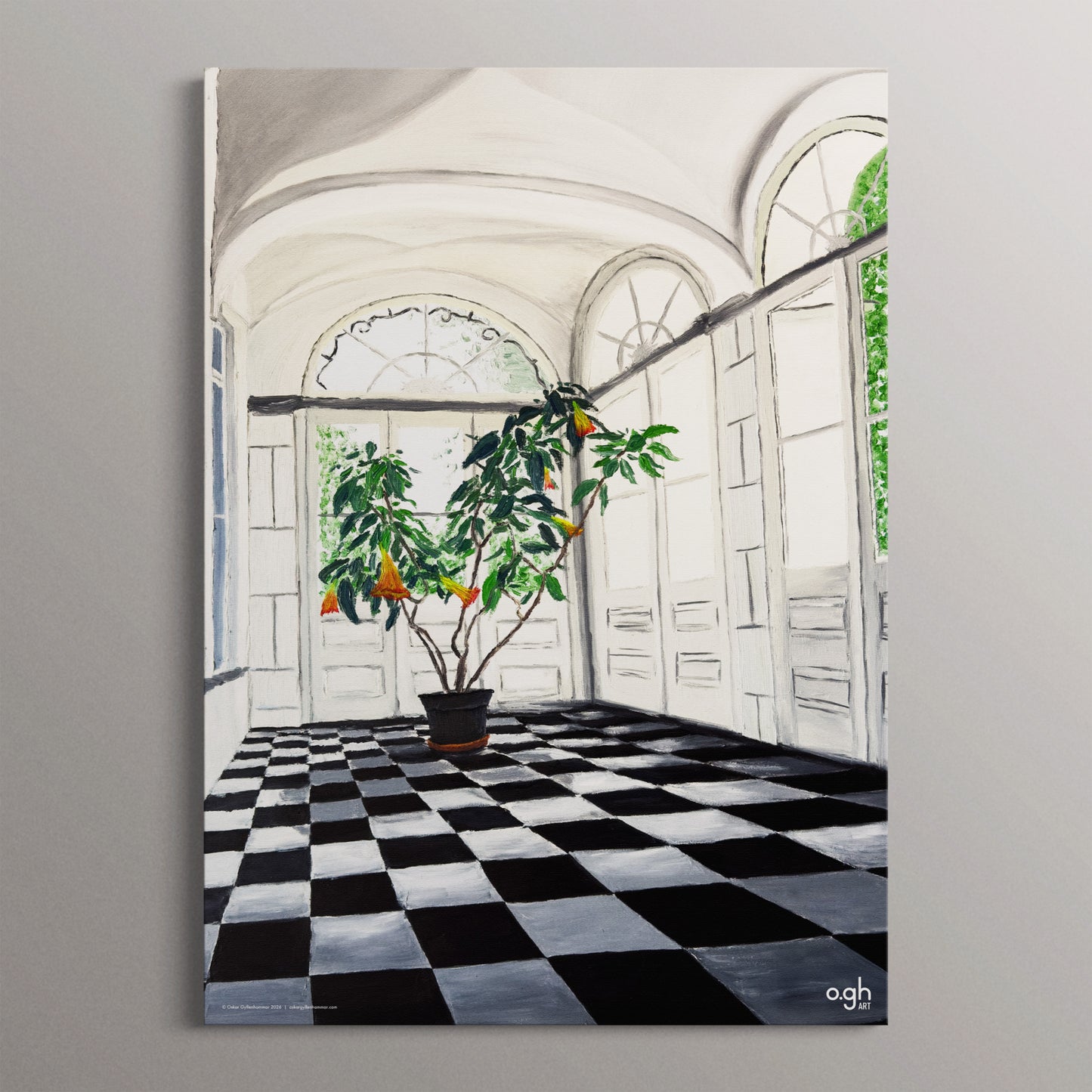 Poster "Baron von Wulffs tambur" oghart (30x40 / 50x70)