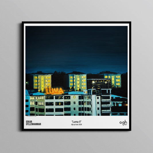 Poster "Luma II" oghart (40x40)