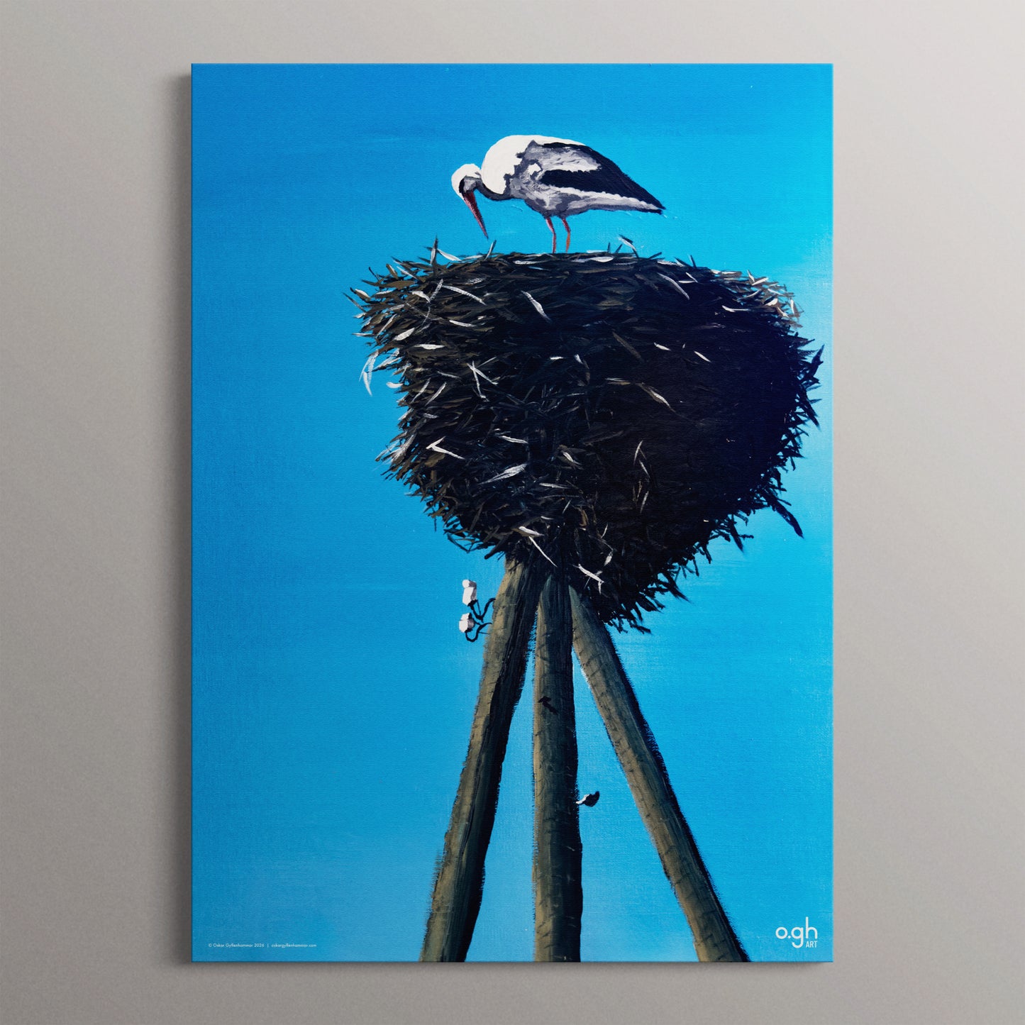 Poster "Vardagssysslor" oghart (30x40 / 50x70)