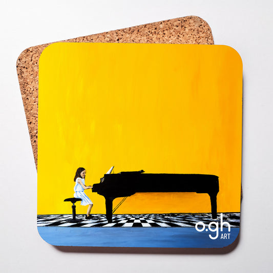 Glasunderlägg "KV 1" oghart